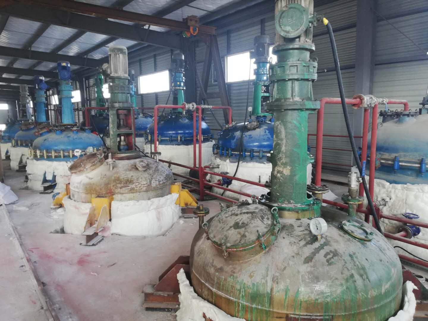 諾貝思生物化工蒸汽發生器用配套反應釜使用案例